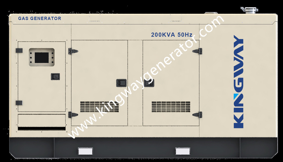 साइलेंट 75KVA 60KW बायोगैस पावर्ड जेनरेटर सेट वीचाई यूचई कमिंस गैस इंजन