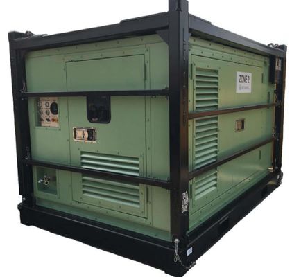 तेल और गैस क्षेत्र के लिए DNV2.7-1 अपतटीय एटेक्स ज़ोन 2 विस्फोट-सबूत सीधे निर्माता रिग सुरक्षित डीजल जनरेटर चीन में निर्मित