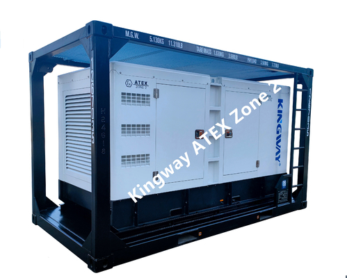 750CFM ATEX जोन 2 उपकरण गैस क्षेत्रों के लिए पूर्व प्रूफ डीजल इंजन