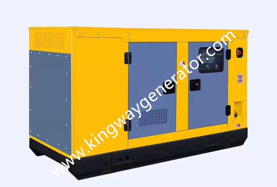 होम एयर कंडीशन के लिए ब्राइट येलो 120KW कमिंस 150 KVA जेनरेटर