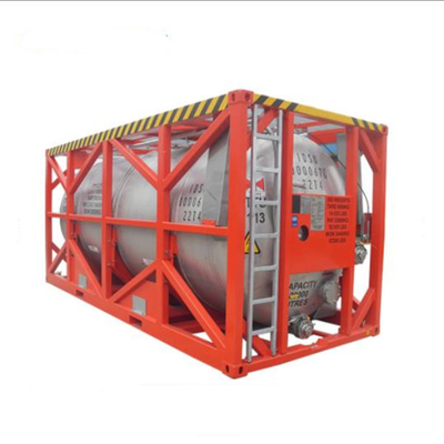 DNV2.7-3 स्टॉक स्टैंडर्ड 10ft अपतटीय कंटेनर उपकरण भारोत्तोलन फ़्रेम स्किड