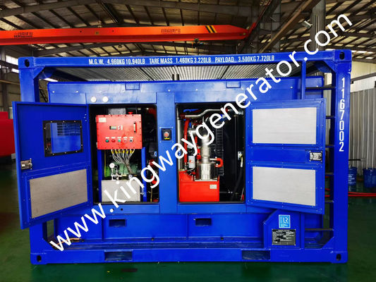 DNV 2.7-1 ATEX ज़ोन 2 कमिंस डीजल इंजन एयर कंप्रेसर धमाका प्रूफ 375CFM