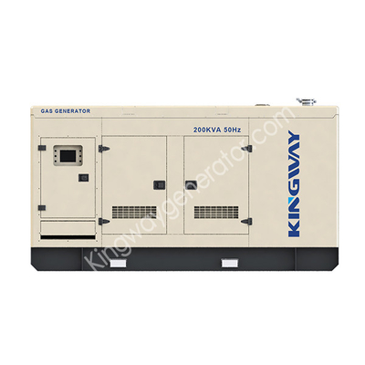 साइलेंट 75KVA 60KW बायोगैस पावर्ड जेनरेटर सेट वीचाई यूचई कमिंस गैस इंजन