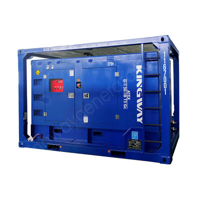 ऑनशोर ऑफशोर प्लेटफार्म जोन 1 जोन 2 जेनरेटर डीएनवीजीएल 2.7-1 स्किड फ्रेम 120kw 150kva