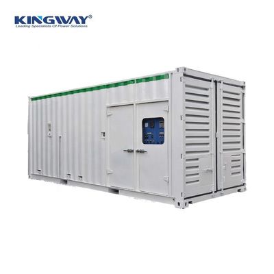 बिजली संयंत्र उपयोग कंटेनर प्राकृतिक गैस जनरेटर 800kw 1000KW साइलेंट एकल चरण तीन चरण 380V/220V ऑटो स्टार्ट ब्रशलेस