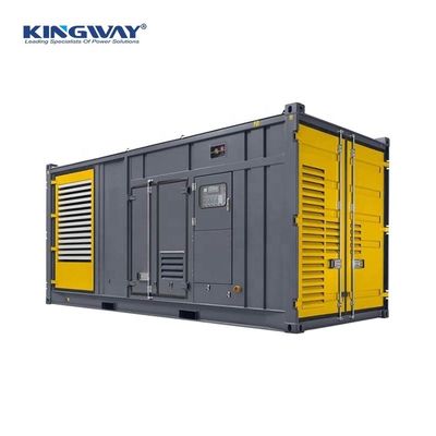 बिजली संयंत्र उपयोग कंटेनर प्राकृतिक गैस जनरेटर 800kw 1000KW साइलेंट एकल चरण तीन चरण 380V/220V ऑटो स्टार्ट ब्रशलेस