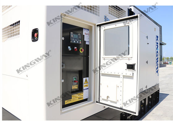 डीजल जनरेटर 300kva 240kw डीजल जनरेटर सेट के साथ रीफर कंटेनर
