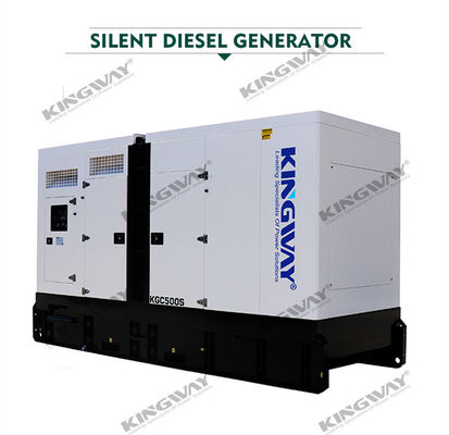 सुपर साइलेंट चांदनी 400kw 500kva 400v 50hz 3 चरण 4 तार डीजल जनरेटर सेट साइलेंट