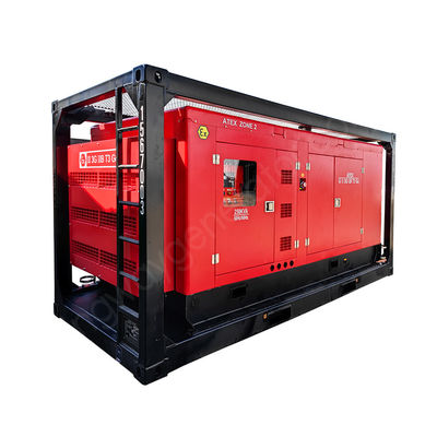 खतरनाक क्षेत्र 2 ATEX 250KVA विस्फोट प्रूफ डीजल जनरेटर सेट ATEX प्रमाणित