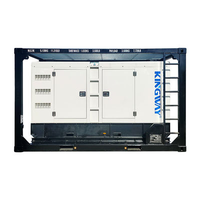 एटेक्स ज़ोन 2 विस्फोट-प्रूफ 60kva 1250KVA रिग सुरक्षित डीजल जनरेटर डीएनवी2.7-1 लिफ्टिंग फ्रेम के साथ तेल और गैस क्षेत्रों के लिए