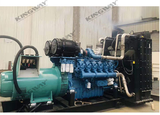 साइलेंट कैनोपी 350kva 280kw 400v 50hz 3 चरण 4 तार डीजल जनरेटर सेट