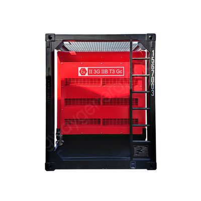 ATEX क्षेत्र II 25kva/20kw 3 चरण डीजल जनरेटर जनरेटर सेट के साथ DNV 2.7-1 स्किड फ्रेम क्षेत्र 2 एक्स-प्रूफ डीजल जनरेटर