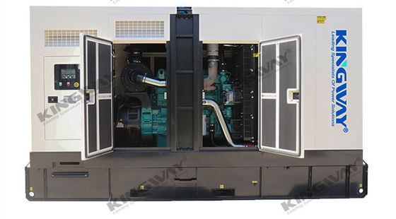 सुपर साइलेंट छत 625kva 500kw 400v 50hz 3 चरण 4 तार जनरेटर डीजल जनरेटर सेट