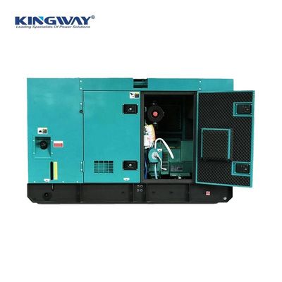 CE 50HZ 1500RPM तीन चरण बिजली 80KVA 64KW ध्वनिरोधक डीजल जनरेटर