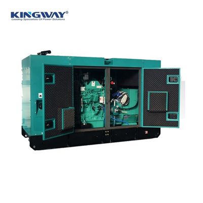 CE 50HZ 1500RPM तीन चरण बिजली 80KVA 64KW ध्वनिरोधक डीजल जनरेटर