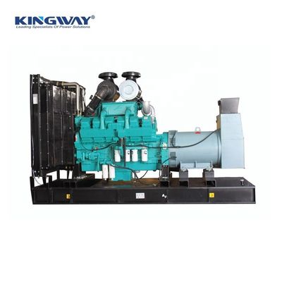 CE 60HZ 1800RPM तीन चरण बिजली 438KVA 350KW होटल और घर के लिए ध्वनिरोधी डीजल जनरेटर