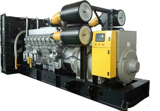 औद्योगिक स्टैंडबाय टिकाऊ आपातकालीन 1mw गैस जनरेटर कम ईंधन खपत जनरेटर सेट 1000kw 1100kw 1250kva विनिर्माण