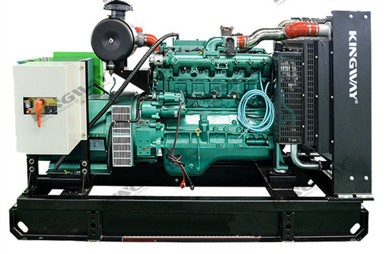 मूक छत 1000kw 400v 50hz 3 चरण 4 तार प्राकृतिक गैस 1250kva गैस इंजन जनरेटर