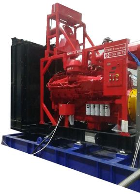 60 kva एटेक्स ज़ोन 2 IIB तापमान T3 डीजल जनरेटर अल्टरनेटर IP55 विस्फोट प्रूफ DNV 2.7-1 ऑफहोर कंटेनर के साथ