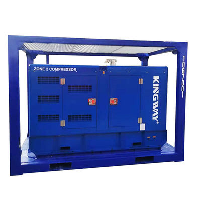 ATEX प्रमाणन 3 चरण 200kw 250kva क्षेत्र2 विस्फोट प्रूफ डीजल जनरेटर सेट DNVGL 2.7-1 स्किड फ्रेम प्लेटफार्म सेवा इंजन