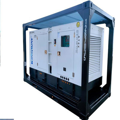 ATEX प्रमाणन 3 चरण 200kw 250kva क्षेत्र2 विस्फोट प्रूफ डीजल जनरेटर सेट DNVGL 2.7-1 स्किड फ्रेम प्लेटफार्म सेवा इंजन