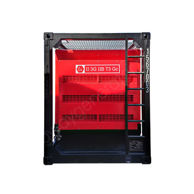 किंगवे खतरनाक क्षेत्र 2 ATEX 250KVA विस्फोट प्रूफ डीजल जनरेटर सेट क्षेत्र 2 IIB T3 Gc