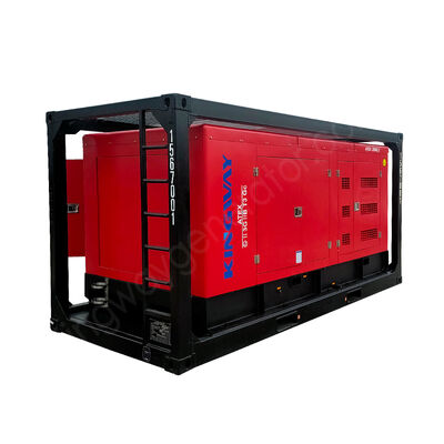डीएनवी2.7-1 लिफ्टिंग फ्रेम के साथ 75kVA विस्फोट प्रतिरोधी एटेक्स ज़ोन 2 डीजल इंजन जनरेटर सेट