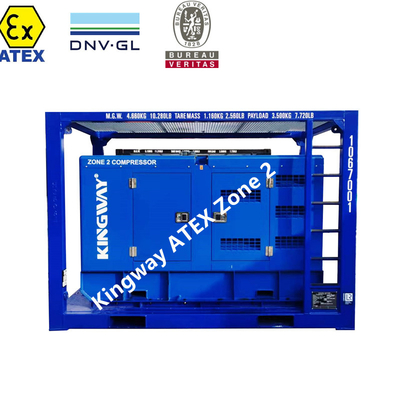 Kingway Power ATEX Zone 2 उपकरण डीजल जेनरेटर सेट 100KVA