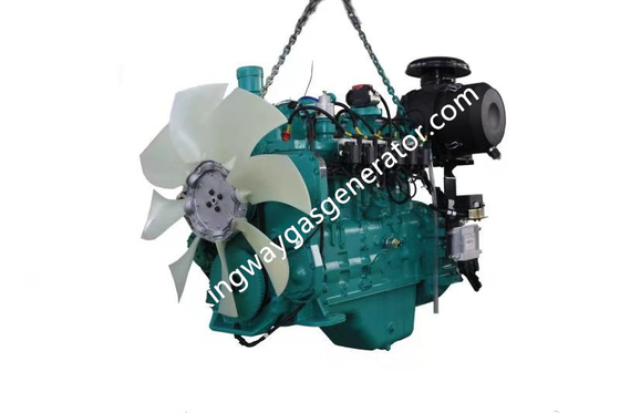 200KW 250KVA साइलेंट कमिंस नेचुरल गैस इंजन सेट 4 स्ट्रोक