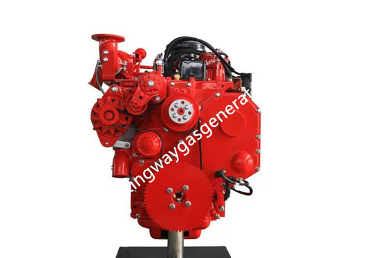 CE प्रमाणीकरण कमिंस 30kva गैस जेनरेटर के लिए प्राकृतिक गैस इंजन