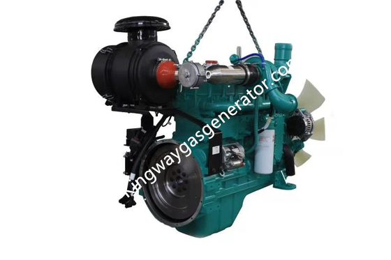 200KW 250KVA साइलेंट कमिंस नेचुरल गैस इंजन सेट 4 स्ट्रोक