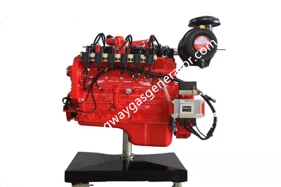 CE प्रमाणीकरण कमिंस 30kva गैस जेनरेटर के लिए प्राकृतिक गैस इंजन