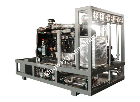 40KW 50KVA किंगवे कमिंस गैस इंजन साइलेंट एलपीजी जनरेटर सेट