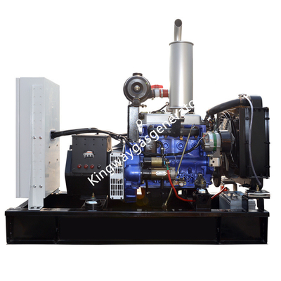 20KW 25KVA साइलेंट डुअल फ्यूल डीजल और बायोगैस जेनरेटर सेट कमिंस इंजन