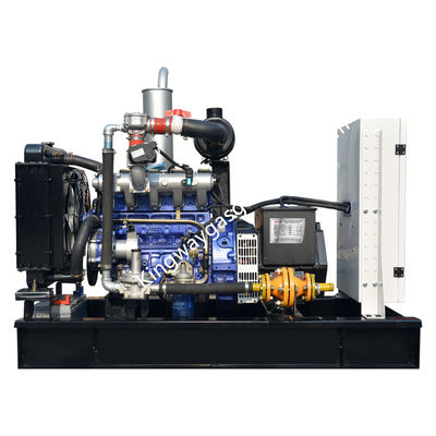 40KVA साइलेंट बायोगैस मीथेन जेनरेटर सेट किंगवे कमिंस गैस इंजन