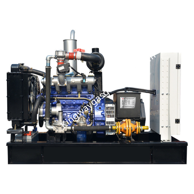 पानी से ठंडा 50hz 1500rpm 60hz मूक 80kw 100kva कमिंस बायोगैस जनरेटर सेट मुख्य ग्रिड