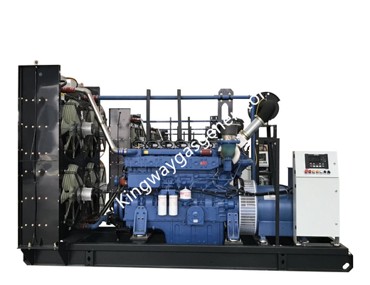 साइलेंट 75KVA 60KW बायोगैस पावर्ड जेनरेटर सेट वीचाई यूचई कमिंस गैस इंजन