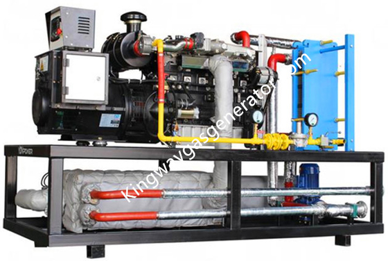 125kva 100KW तीन चरण गैस जेनरेटर Yuchai जेनरेटर सेट मेरे उपयोग के लिए