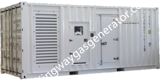 3 चरण मित्सुबिशी इंजन कंटेनर डीजल जेनरेटर 600KW 750KVA