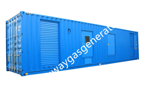 3 चरण मित्सुबिशी इंजन कंटेनर डीजल जेनरेटर 600KW 750KVA