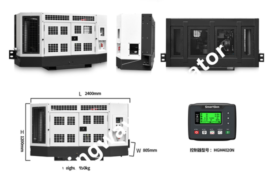बादबानी कंटेनर के लिए CE प्रमाणीकरण 50KW बादबानी जनरेटर