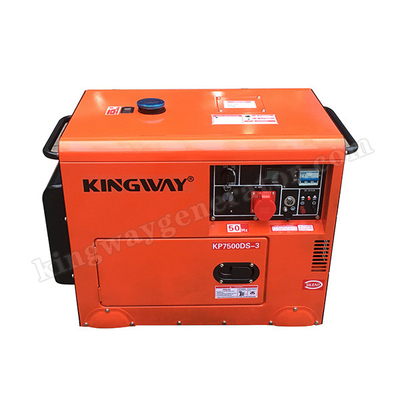 25L ईंधन टैंक के साथ ओपन स्टाइल 5KW एयर कूल्ड पोर्टेबल जेनरेटर आपातकालीन उपयोग
