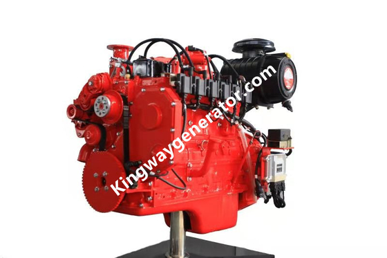 200KW 250KVA साइलेंट कमिंस नेचुरल गैस इंजन सेट 4 स्ट्रोक
