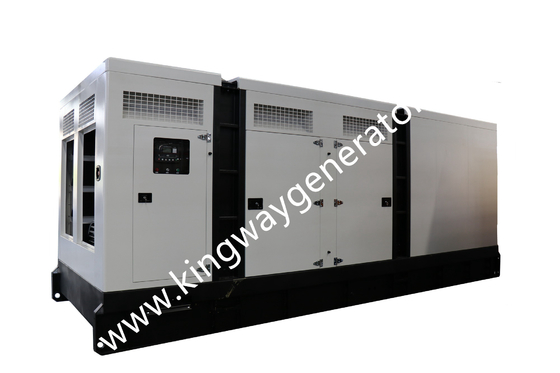 साइलेंट टाइप वाटर कूल्ड जेनरेटर 1500RPM 1000KVA 800KW मित्सुबिशी इंजन