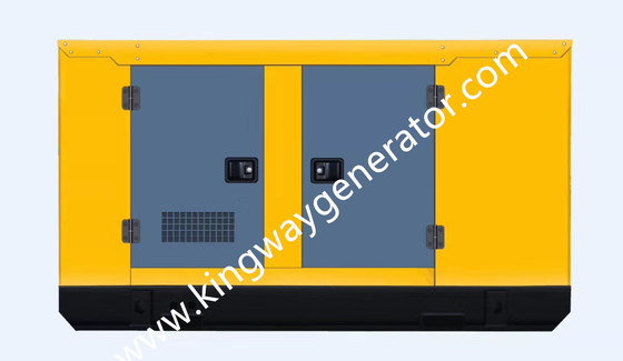 होम एयर कंडीशन के लिए ब्राइट येलो 120KW कमिंस 150 KVA जेनरेटर