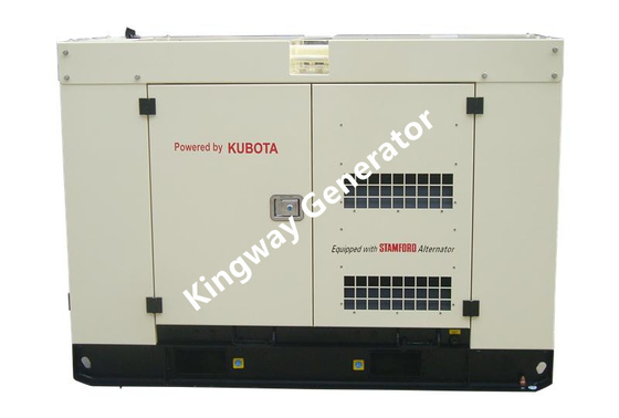 22KVA 17KW जापान यानमार इंजन साइलेंट जेनरेटर घरेलू उपयोग के लिए 3 चरण
