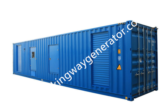 1000KVA 800KW जिचाई इंजन साइलेंट जेनरेटर सेट वाटर कूल्ड
