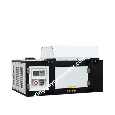 कूलिंग स्ट्रोज ट्रक के लिए 20KVA 16KW पर्किन्स इंजन बादबानी जेनरेटर सेट