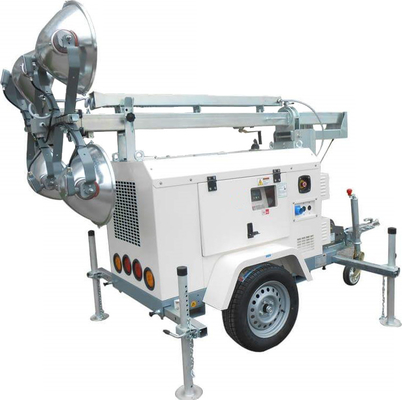 खनन औद्योगिक 4kw स्वास्थ्य उपकरण जेनरेटर के लिए मोबाइल डीजल लाइट टॉवर
