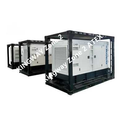 ATEX 3 फेज जोन 2 डीजल जेनरेटर सेट 200KVA ऑफशोर प्ला जेनरेटर